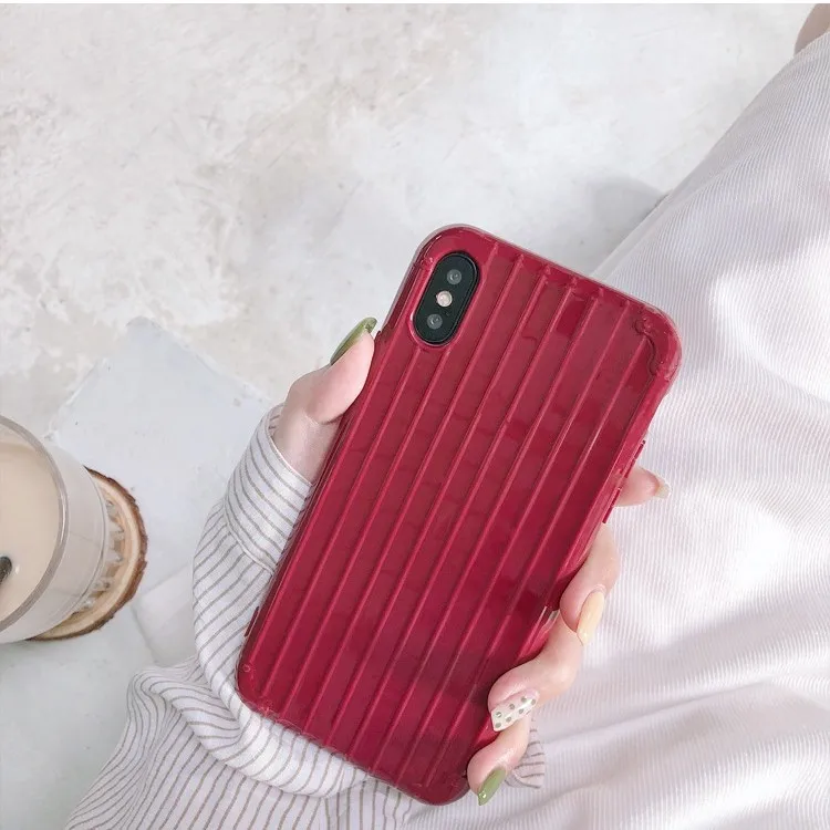 Мягкий чехол карамельного цвета для iPhone 6 6s 7 8 Plus X XR XS Max Ультратонкий багажа