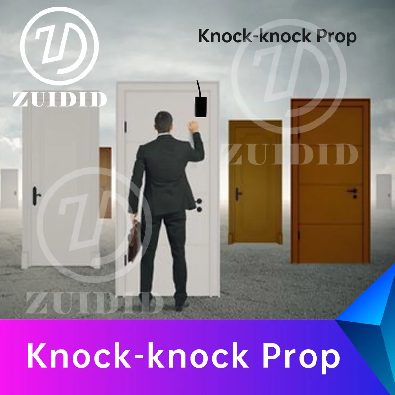ZUIDID escape room prop Knock at the secret door to escape according to the specified rhythmin real life room escape