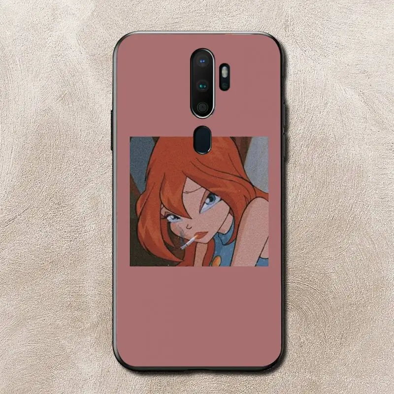 

FHNBLJ Girl Winx Clubs Phone Case for Vivo Y91C Y11 17 19 53 81 31 91 55 V17 11i 9 for oppo