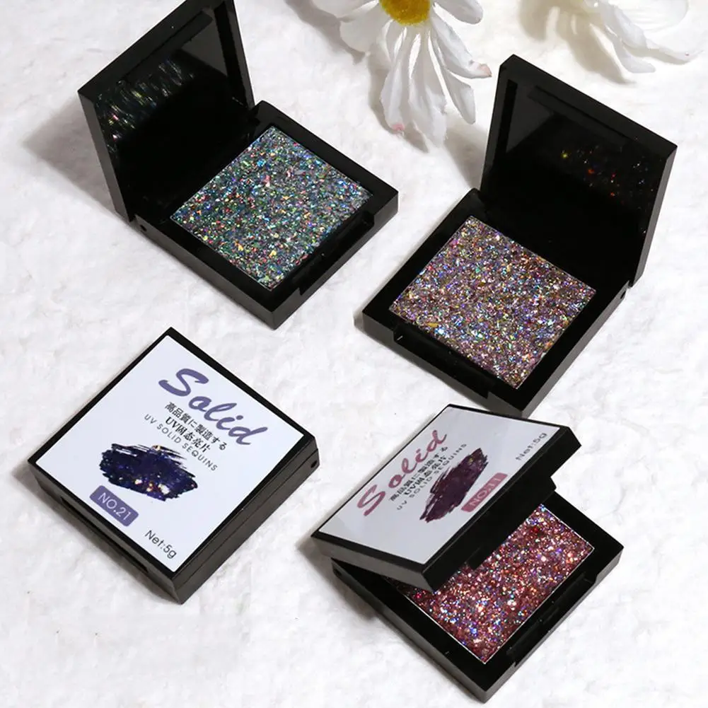 

5g Gel Nail Polish UV Gel Polish Glitter Sequins Gel Colors Nail Polish Gel Glitter Sequin UV Gel Health Bases