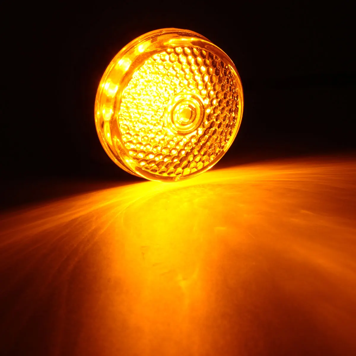 Светодиодные индикаторы поворота для мотоциклов 4 шт. передние и задние вилочные