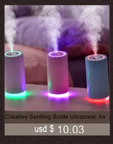 Creative 420ml Time Humidifier USB Essential Oil Diffuser For Home Office Aromatherapy Humidificador Difusor LED nightLight Lamp