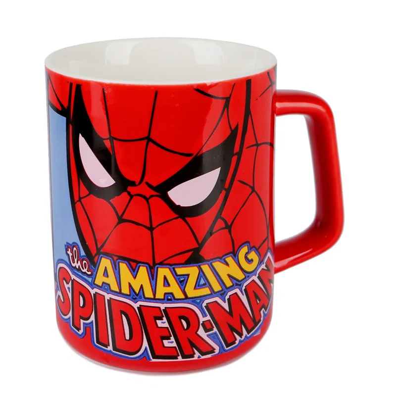 Керамическая чашка Серия Disney кружка Marvel Мстители Железный человек Человек-паук