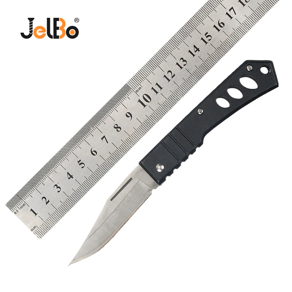 Jelbo Черный Многофункциональный складной нож высокой твердости портативный