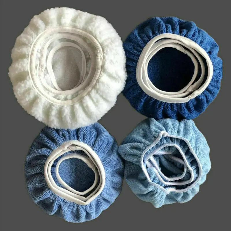 

Buffer Polisher Polishing Pads Wax Wash 8pcs 9-10Inch Durable High Quality