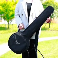 irin banjo gig bag water resistant oxford cloth backpack cotton padded thickened 5 string banjo carry bag instrument accessories