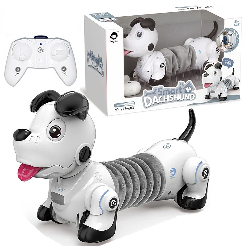 

2021 New Remote Control Smart Robot Dog Programable 2.4G Wireless Kids Toy Intelligent Talking Robot Dog Electronic Pet kid Gift