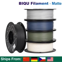 biqu pla filament matte 1 75mm 1kg 3d printing material 3d printer parts for ender 3 v2 biqu b1 bx printer 3d pen