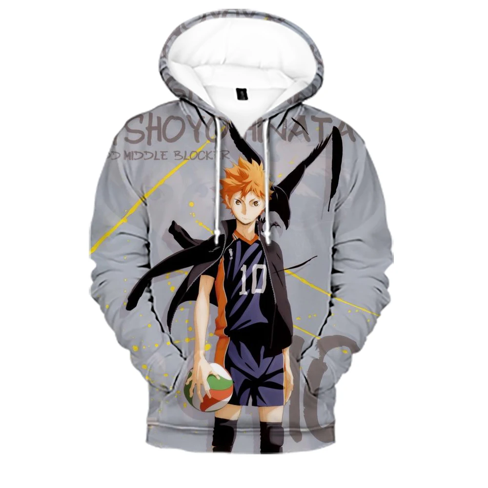

2021 Classic Anime Haikyuu 3D Hoodies Men Women Spring Autumn Sweatshirts Fashion Harajuku Street Wear Style Clothes Oversized