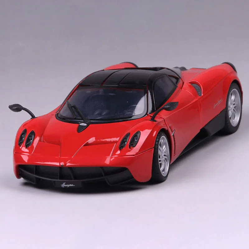 

Pagani Super Sports Car Red River Diecast 1:18 Scale Zongta Huaya Huayra Simulation Alloy Vehicle Model Collection Metal Toy Car