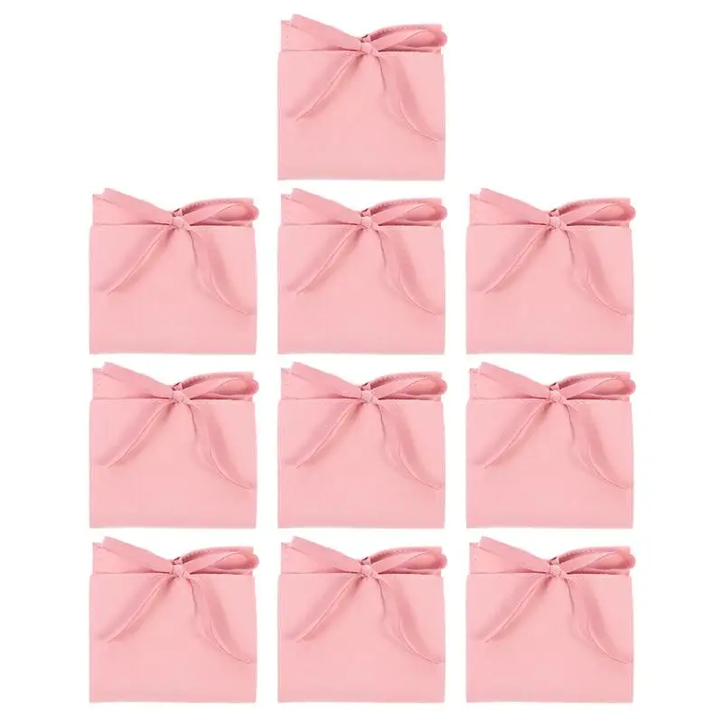 

10 Pcs Exquisite Storage Bags Flannel Bags Small Gift Pouch Creative Storage Bag