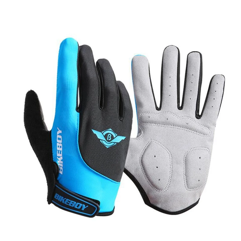 

Cycling Bike Gloves Full Finger Anti-skid Sun-proof Bicycle Glove Breathable Sports Shockproof Riding Biking Motorcycle Gloves