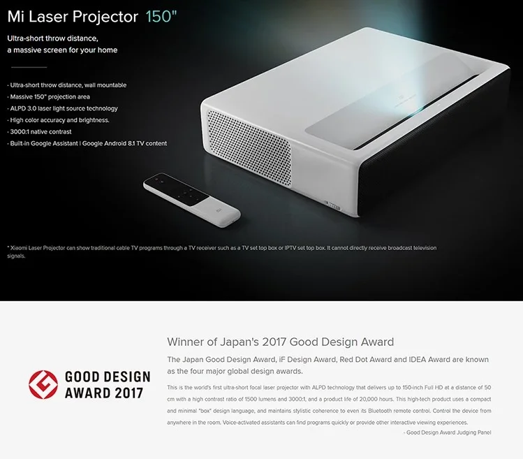 лазерный проектор xiaomi (mi) laser projector 150 (sjl4005gl). Xiaomi mi 4k laser projector. проектор xiaomi 4k mijia laser. проектор xiaomi mijia laser projection mjjgyy02fm. проектор xiaomi mi 4k laser projector 150.
