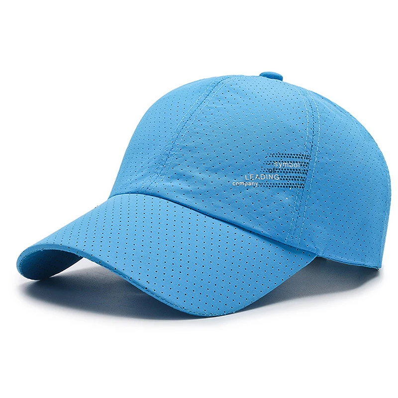

Casual Baseball Caps For Men new Letters Print Fashion Perforated Peaked Streetwear Sports Outdoor Cap 2021 New Summer Sun Hat