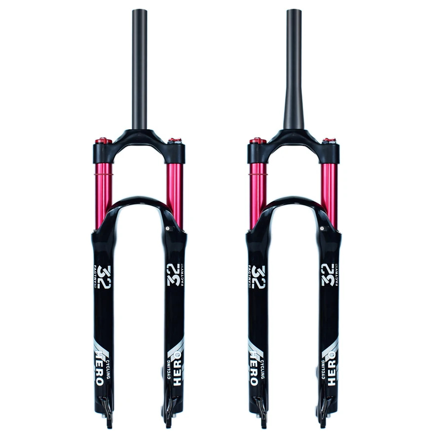 Preise MTB Fahrrad Gabel 26 27,5 29er Größe Air Gabeln Mountainbike Gabel Luftfederung Gabel Luft Dämpfung Suspension Fernbedienung Gabel