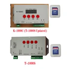 Программный светодиодный контроллер K1000C WS2812B,WS2811,APA102,T1000S WS2813, K-1000C пикселей, T-1000S, 2048