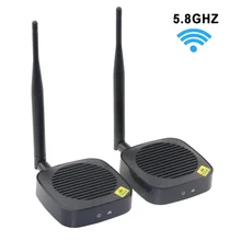 5.8GHz Wireless HDMI Transmitter and Receiver Wireless HDMI Extender Kit For TV Projector Support Up to 1080p@60Hz 50M