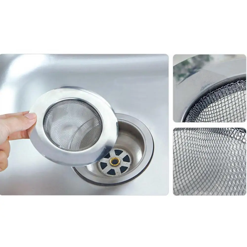 Сетчатый фильтр для раковины из нержавеющей стали стопор слива ванны ловушка