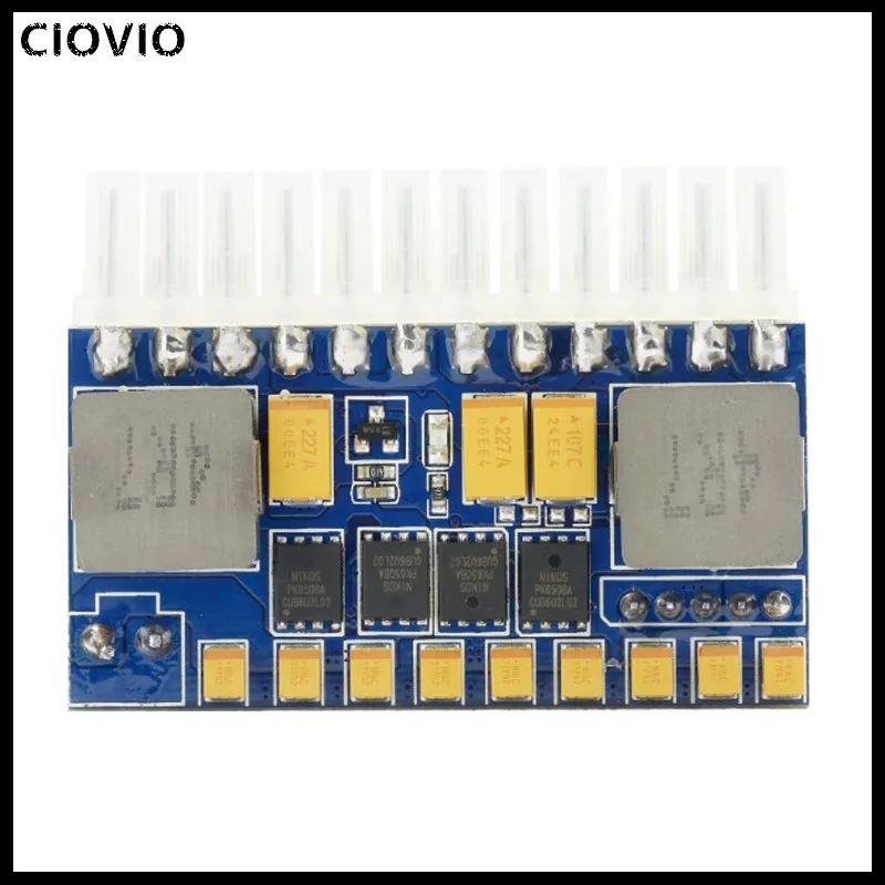 CIOVIO DC ATX Peak PSU 19V 200W Pico Switch Mining 24pin MINI ITX to PC Power Supply For Computer | Обустройство дома