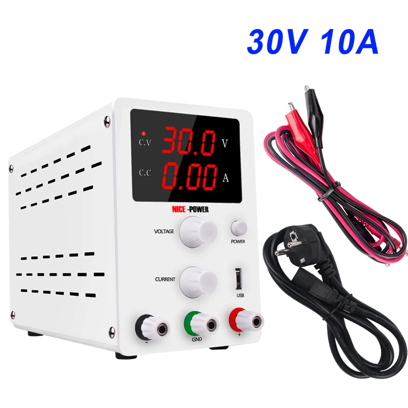 30V10A Высокоточный Регулируемый Переменный переключатель постоянного тока источник питания цифровые трансформаторы лабораторный источник питания постоянного тока для трансформатора - Цвет: 30V 10A