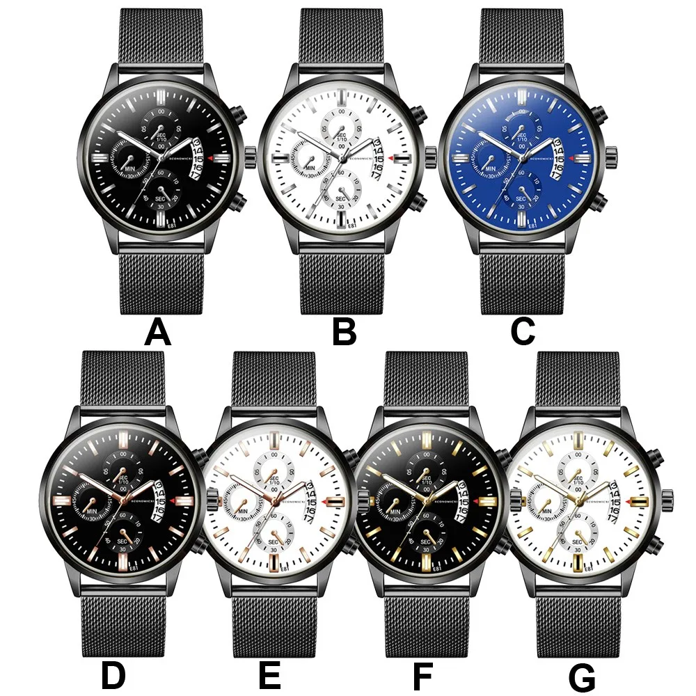Horloge man 2020 ультра тонкие мужские часы кварцевые бизнес повседневные сетчатые