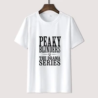 peaky blinders the drama print t shirt clothes popular shirt cotton tees amazing short sleeve unique unisex tops