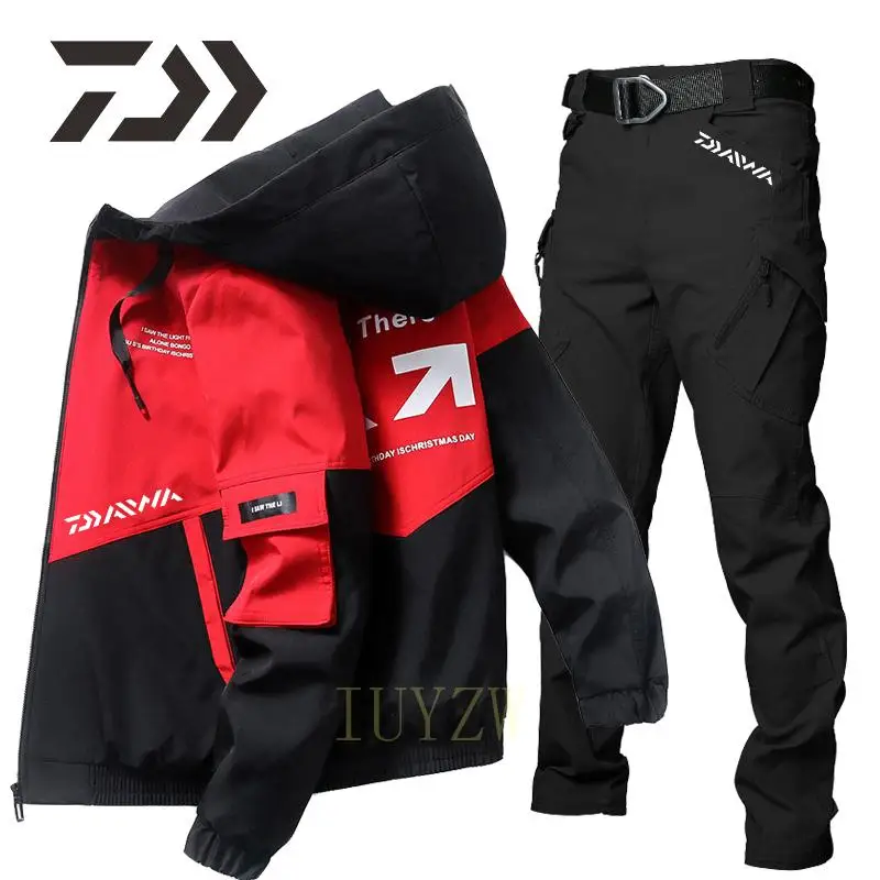 

Daiwa Fishing Wear Breathable Suit for Fishing Clothing Men's Sport Fishing Suit Quick Dry Autumn Fishing Clothes Hiking Hooded