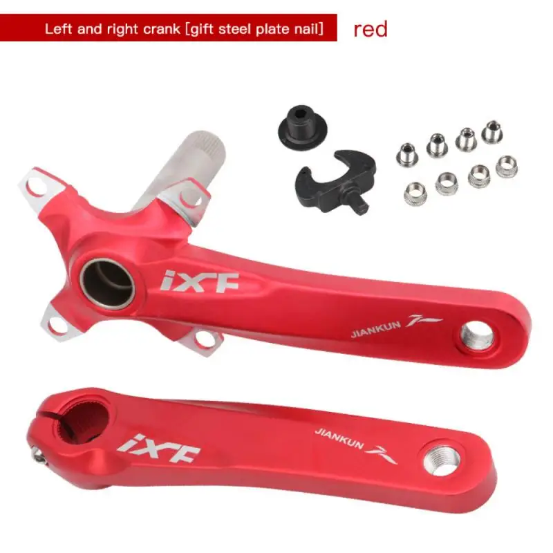 

170mm IXF 104 BCD Bike Crankset With Axis Spindle MTB Hollowtech Connecting Rods For Bicycle Road Bike Crank Arm 104BCD