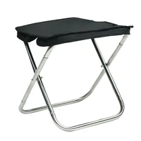 outdoor fishing chair folding stool convenient high strength stainless steel portable fishing hiking foldable chair for outdoors