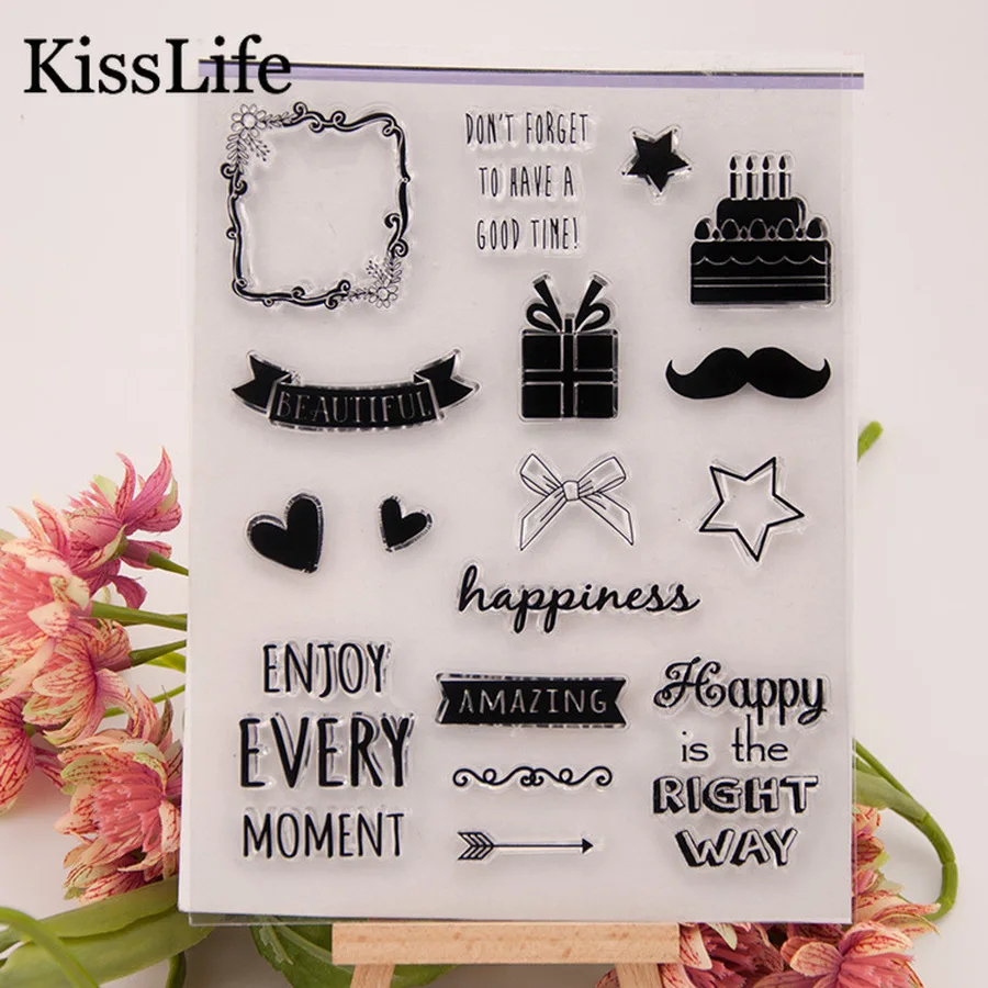 Новинка 2019 Подарочная коробка для торта на день рождения штампы из прозрачной