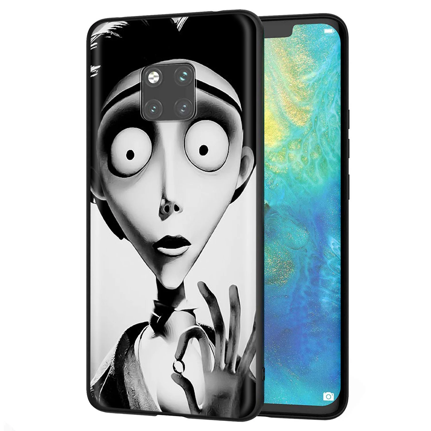 YIMAOC Corpse Bride Silicone Case for Huawei Mate 10 P8 P9 P10 P20 Lite Pro P Y7 Y9 Smart Mini 2017 2018 | Мобильные телефоны и