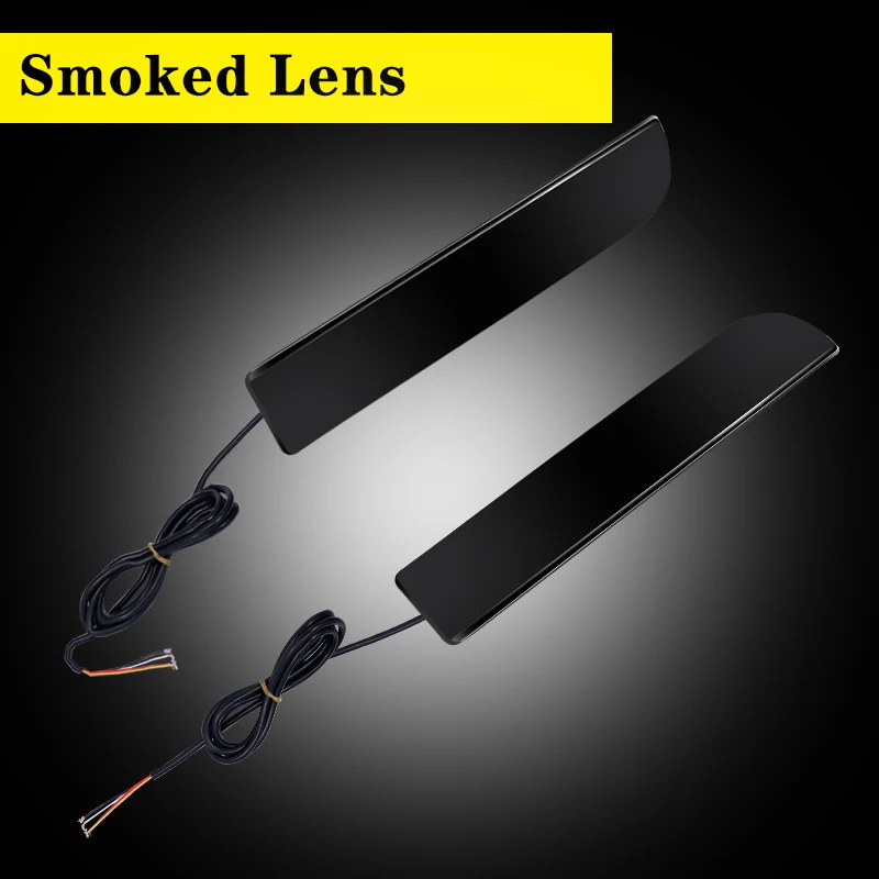 

iJDM для Mitsubishi Lancer Evolution X Outlander красный светодиодный отражатель бампера стоп-сигнал с последовательным указателем поворота 12 В