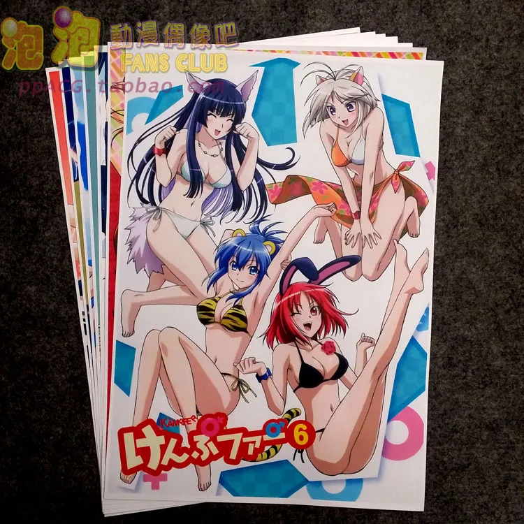 

8Pcs Anime Kämpfer Picture Posters Figures Poster 42x29cm Toys for Wall Home Decoration Kids Adult Gift