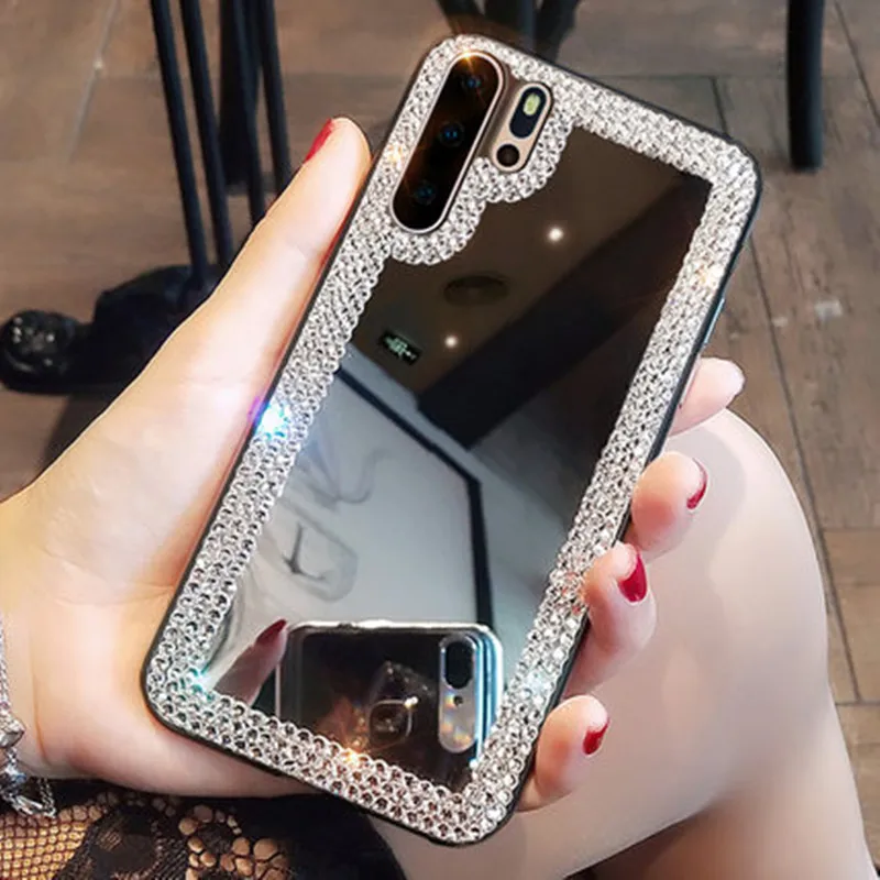 Mirror Phone Case For Huawei Mate 30 Pro silicone armor Cover Nova 5T P30 P20 20 Lite Honor 10 8X |