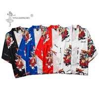 japanese kimono print coat costume 12 styles t shirt men harajuku women tops bra japan haori cardigan shirt yukata coats jacket