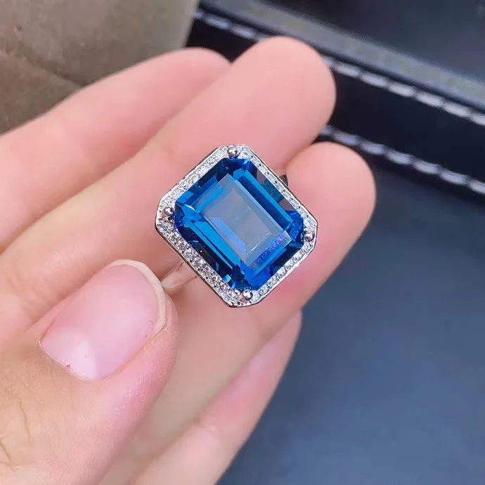 Natural And Real Red Topaz Ring Wedding Engagement Fine Jewelry Wholesale 925 sliver | Rings