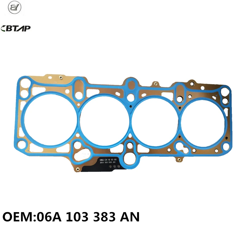 

BTAP Engine Cylinder Head Gasket For VW Jetta Bora Golf MK4 Passat B5 Skoda Seat ibiza 2.0 85KW 06A103383AN 06A 103 383 AN