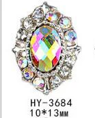 HY-3684 10pcs 10 шт./лот, древний сплав, дизайн ногтей, 3d, плоская задняя сторона, цветные бриллианты, жемчужные ювелирные изделия, стразы, украшения для ногтей - Цвет: HY-3684 10pcs