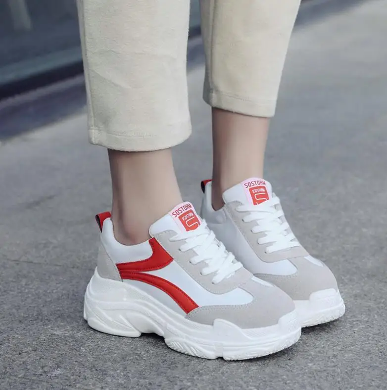 Женские кроссовки на платформе модные разноцветные баскетбольные для улицы