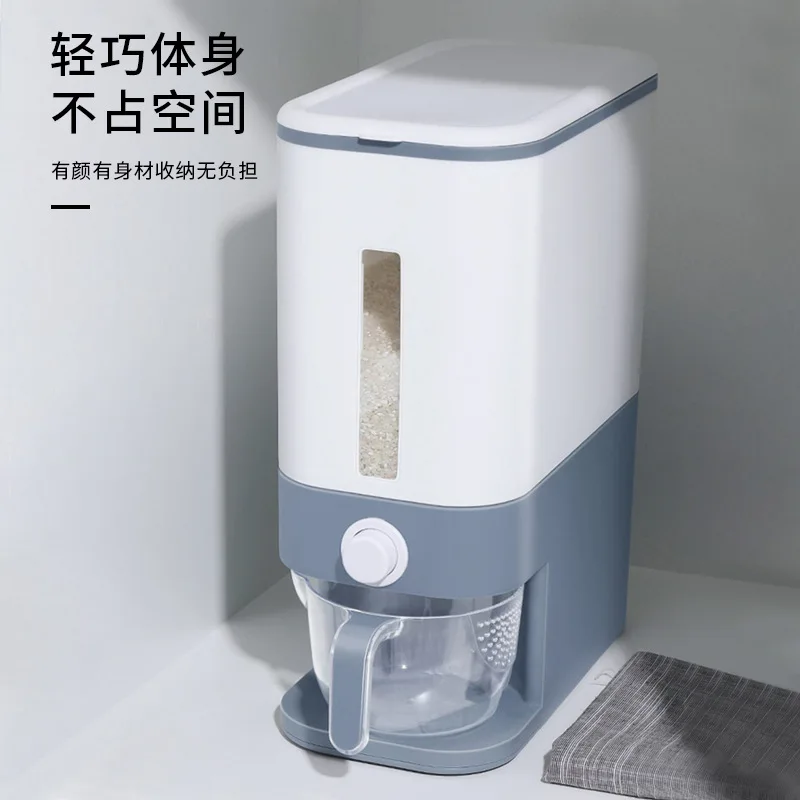 Large Capacity Rice Storage Tank Airtight Food Bucket Grain Dispenser Lid and Measuring Cup kitchen Cereal organizer
Large Capacity Rice Storage Tank Airtight Food Bucket Grain Dispenser Lid and Measuring Cup kitchen Cereal organizer
