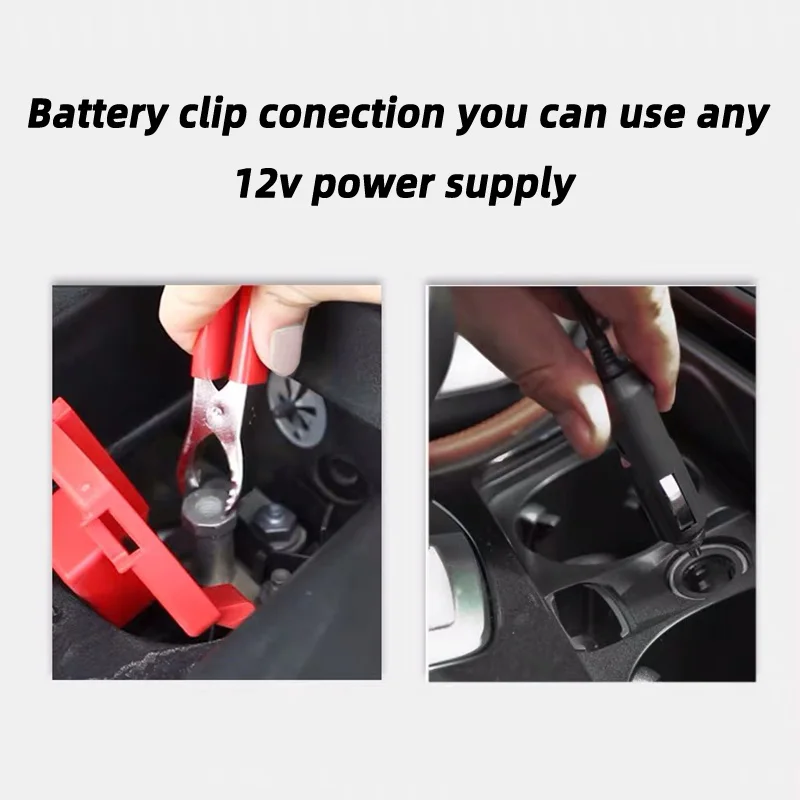 BOOST 582Y компрессор 12 вольт Автомобильный Электрический воздушный компрессор воздушный насос 150 фунтов/кв. дюйм портативный для автомобилей мотоциклов велосипедов
