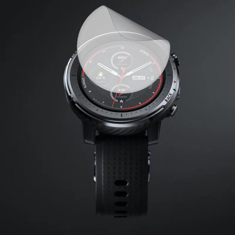Мягкая прозрачная защитная пленка для Xiaomi Huami Amazfit Stratos 3 Watch Stratos3 Smartwatch Защитная