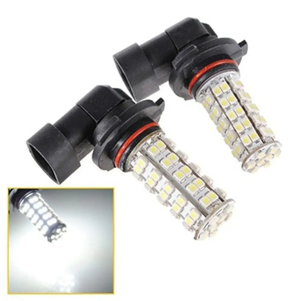 

HB3 9005 68 SMD белые светодиодные противотуманные фары, фасветильник дальнего света, фары дневного света