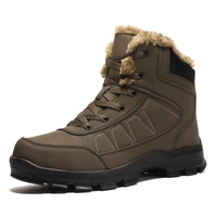 mens high top hiking shoes 2021 durable waterproof non slip outdoor hiking hiking shoes military tactical boots 39 48