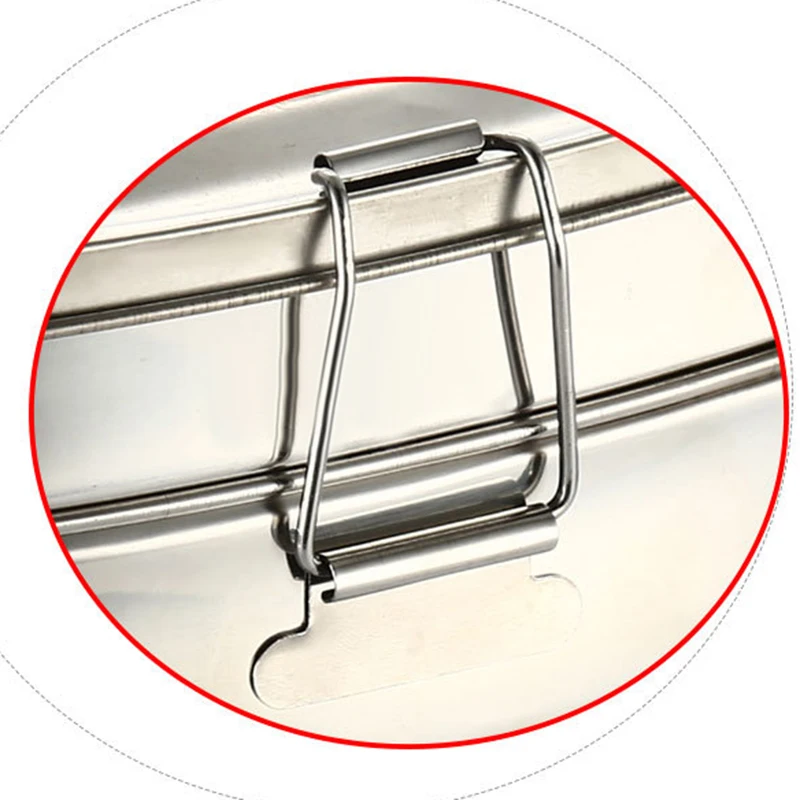 Двухслойный изолированный Ланч бокс термоконтейнер из нержавеющей стали для