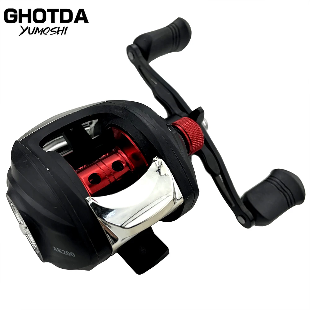 Катушка для заброса приманки GHOTDA левая/правая катушка на дальние расстояния