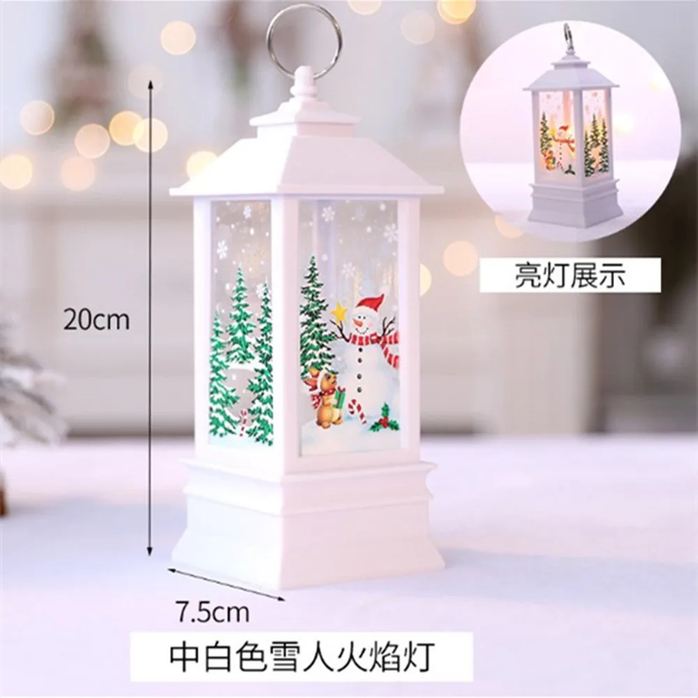 1 шт. рождественские украшения для дома светодиодный Рождественские лампы в