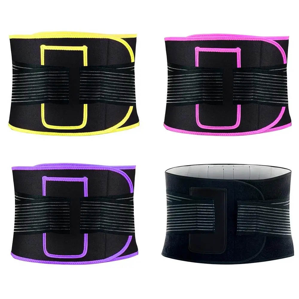 

Sports Slimming Wrap Trainer Exercise Fitness Elastic Sportswear Accessories Waist Belt Adjustable Compression Sweating