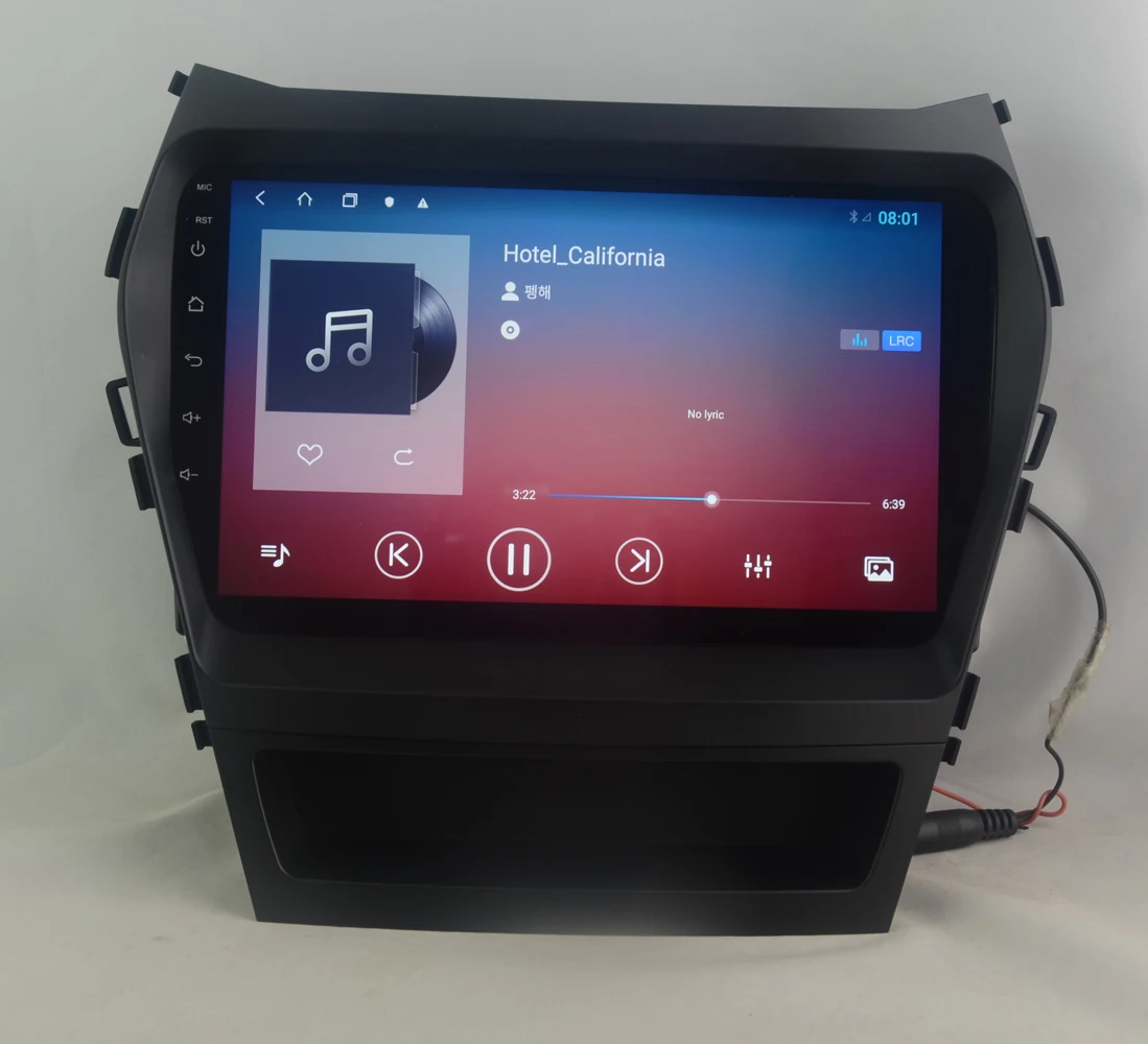 

9" octa-core 1280*720 QLED screen Android 10 Car GPS multimedia Navigation for Hyundai ix45 Santa fe 2013-2017