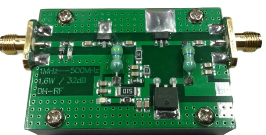 1MHz-700MHZ 3 2 W HF FM VHF UHF RF Power Ham радио усилитель + радиатор A6-020 | Электроника